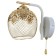 Sconces 662428/1 E14 40W white-gold 26x16x20 cm