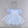 Carnival set "Stylish Princess": rim, blue dress, height 98-104 cm