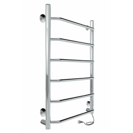 Electric towel Indigo Roof, 800x500 mm, timer, hidden installation, chrome