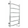 Electric towel Indigo Roof, 800x500 mm, timer, hidden installation, chrome