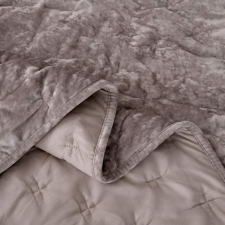 Set: cover 240x260 cm, pillowcase 50x70 cm - 2 pcs, beige color-4