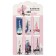 A set of magnetic bookmark for books Calligrata 6 pieces, "Eiffel Tower", mix
