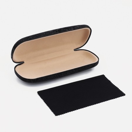 Case for glasses on a cracker, black color-1
