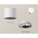 Ambrella Light overhead lamp, XS7510011, MR16 GU5.3 LED 10 watts, white sand, silver color