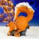 Garden figure "Squirrel with a fluffy tail" 15x27x32cm