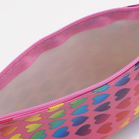 Cosmetic bag with lightning, pink/multi -colored color-2