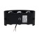 Facade lamp "Semosfer", FSD-069, 6 W, 4000K, 3 rays, IP65, 220 V, plastic, black 100842