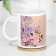 Sublimation mug "for strong and independent", with application