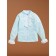 Blouse for girls, height 146 cm, blue color