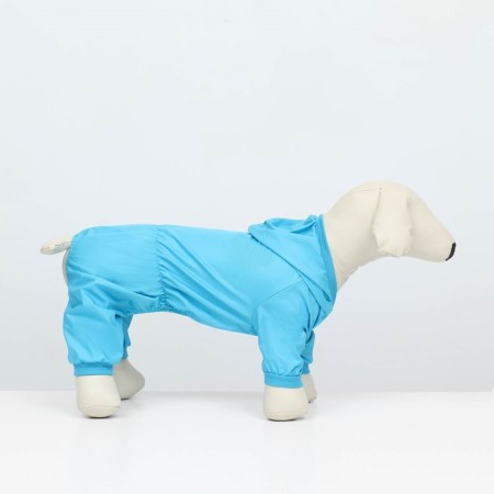 Overalls for animals, without lining, size 3xl, blue-1