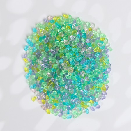 Lighting decor "pebbles" mix, 100g / 0.3cm-4