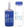 Water bottle, 500 ml, My Bottle, 19.5 x 6 cm, Czech in the kit, blue