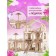 Puppet Happid Premium House "Cottage", three -story, with an extension, with furniture, a prefabricated model