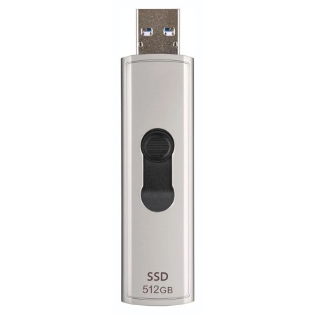 SSD Transcend USB 3.1 512GB TS512GESD320A ESD320A 1.8 "Gray" Gray-1
