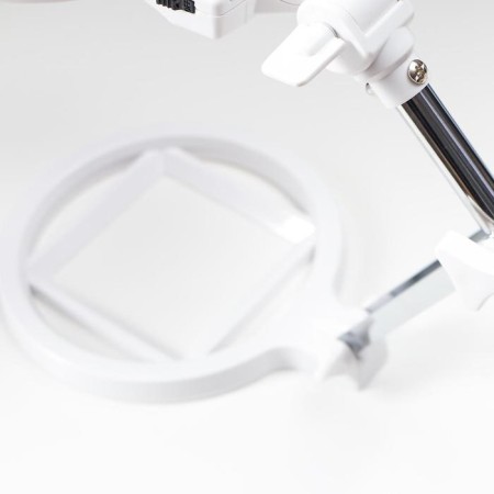 Lupa lamp for LEDX2 creativity from 3AAA white 24.5x22x15.5 cm-5