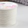 Thread for weaving, d = 2 mm, 25 ± 1 m, white color