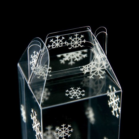 Folding box from PVC 4 x 4 x 8 cm "Festive mood"-5