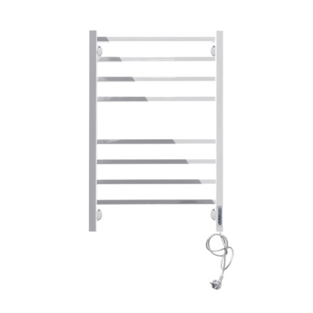 Domoterm electric heated towel rail "Quadro" P8, 500x800 mm, right, chrome-1