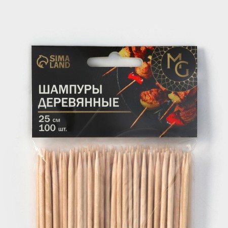 Wooden Shampoo Magistro, 25 × 0.3 cm, 100 pcs, birch-4