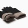 Women's gloves minku 22 cm black