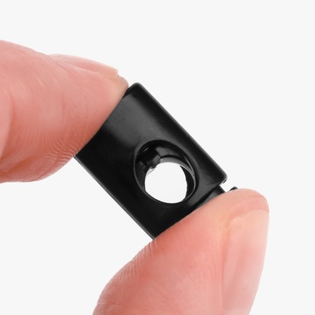Cord lock, d = 5 mm, 10 × 20 mm, 5 pcs, black color-2