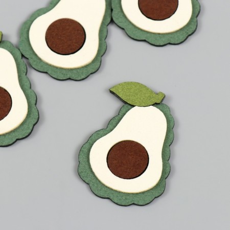 Decor for creativity claims. sucker "avocado" 3.5x4.8 cm