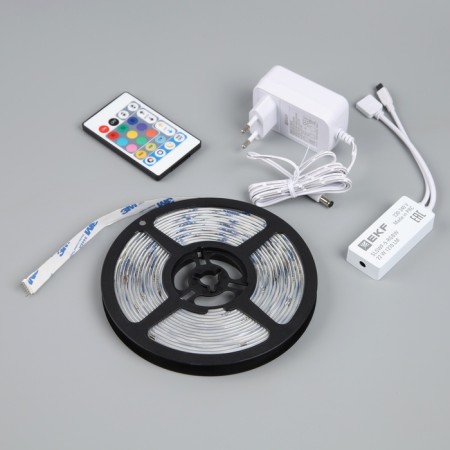 A set of smart LED tape EKF, 24V, 90 LED/m, 5 m, IP44, Wi-Fi, RGBW-14
