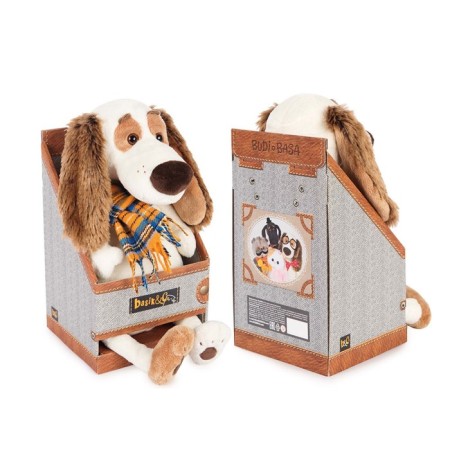 Soft toy "Bartholomew in ski glasses", 27 cm-3