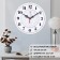 Watch wall, interior "Rubin", D-25 cm