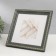 Photo frame "Mira" 20x20 cm, 642998-22, green (plastic screen)