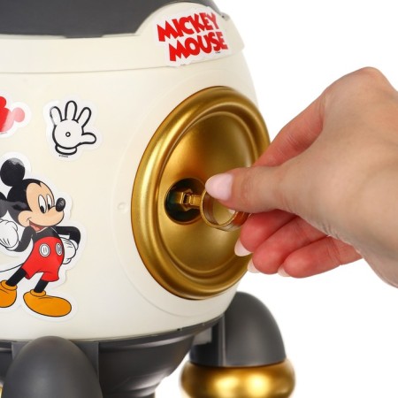 Micketeer rocket with a set of stickers, 22.5 cm x 18.5 cm x 17.5 cm "Mouse", Mickey Mouse-8