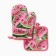 Kitchen set 2 pr. Dilyana watermelon Gembat 17*17cm, mittens-spot 26*16cm, 100%HL