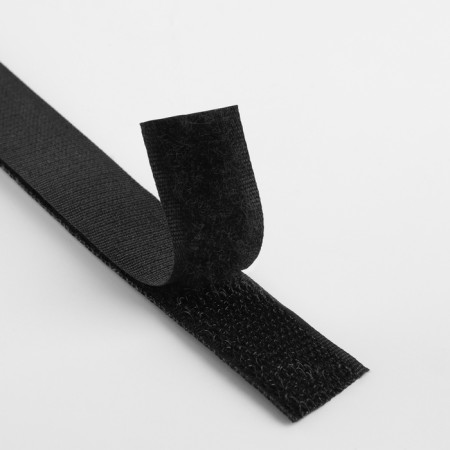 Velcro, 20 mm × 25 ± 1 m, black color-2