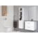 Cersanit Lara 50 sink for COMO 50, suspended, white color