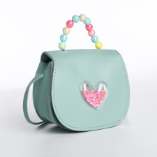 Baby bag on magnet, green color