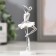 Polystone souvenir "Little ballerina in a white dress" 10x3x4.5 cm