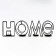 Summary of the metal desktop "Home", 13.5 x 42 cm, black