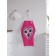 Apron of a kitchen with a photographic appliance "Heart", adjustable, size OS