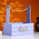 Box - wooden Kashpo 25x15x30 "Beloved Mom" ​​lavender