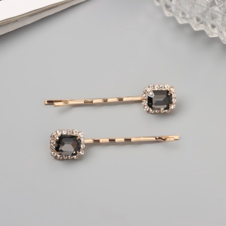 Invisible hair "Morven" (set 2 pcs) grace, 5 cm, gold