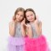 New Year. Children's dress with sequins KAFTAN, p. 34 (122-128), bright pink