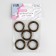 Karabin ring, d = 20/28 mm, thickness - 4 mm, 5 pcs, bronze color