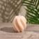 Candle "wavy lines" 5x5x6 cm, soy wax mix