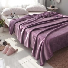 Sofia bedspread, size 220x240 cm, lilac color