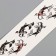 Black-red tattoo on the body "Bracelet. Koi fish" 20x3 cm