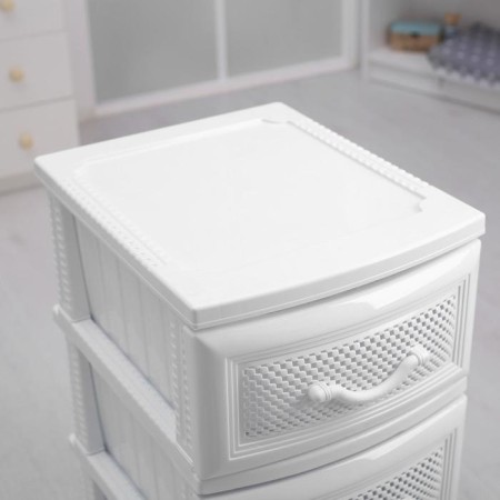 Loskod 3-section "dolphin", white color-1