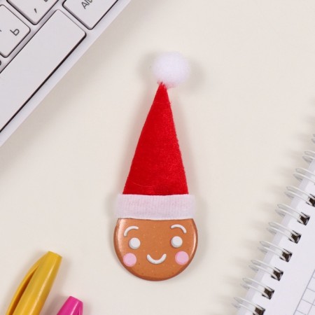 New Year of the setting icon with a cap d = 35 mm "Gingerbread" 6.5x11 cm-2