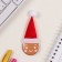 New Year of the setting icon with a cap d = 35 mm "Gingerbread" 6.5x11 cm