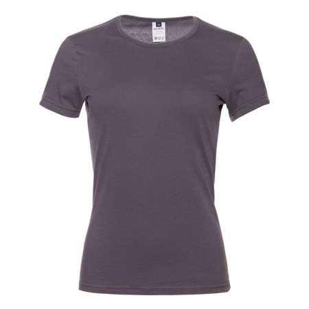 Female T-shirt, size 46, dark gray color