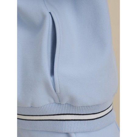 Female jacket, size l, blue color-12